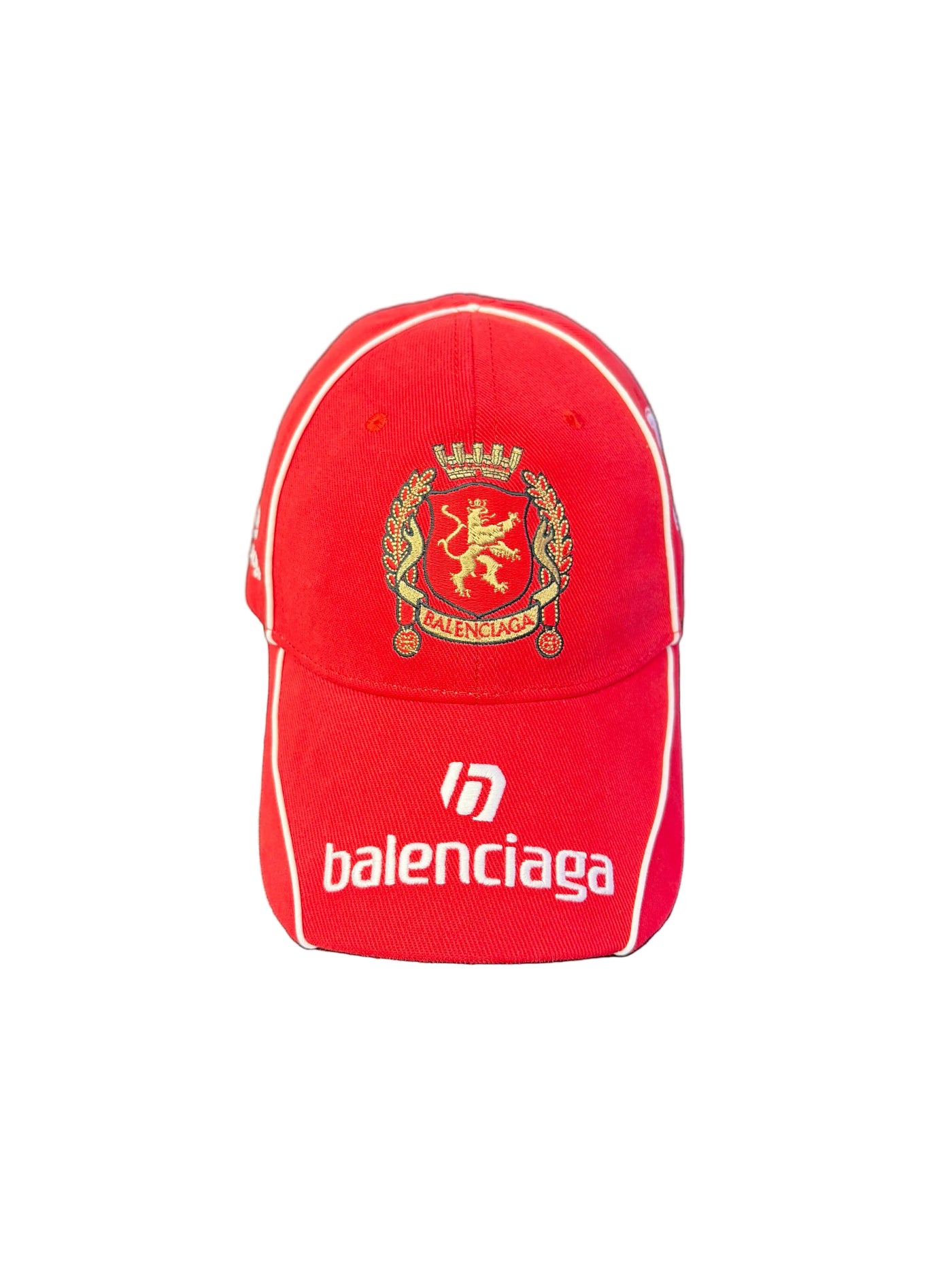 Balenciaga Paris Soccer Cap Red