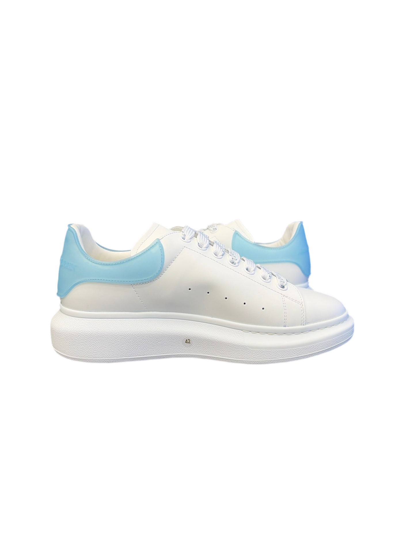 Alexander McQueen Oversized Sneaker White Blue