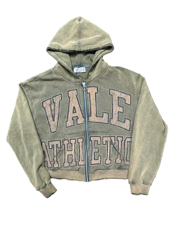 Vale Athletic Green Hoodie