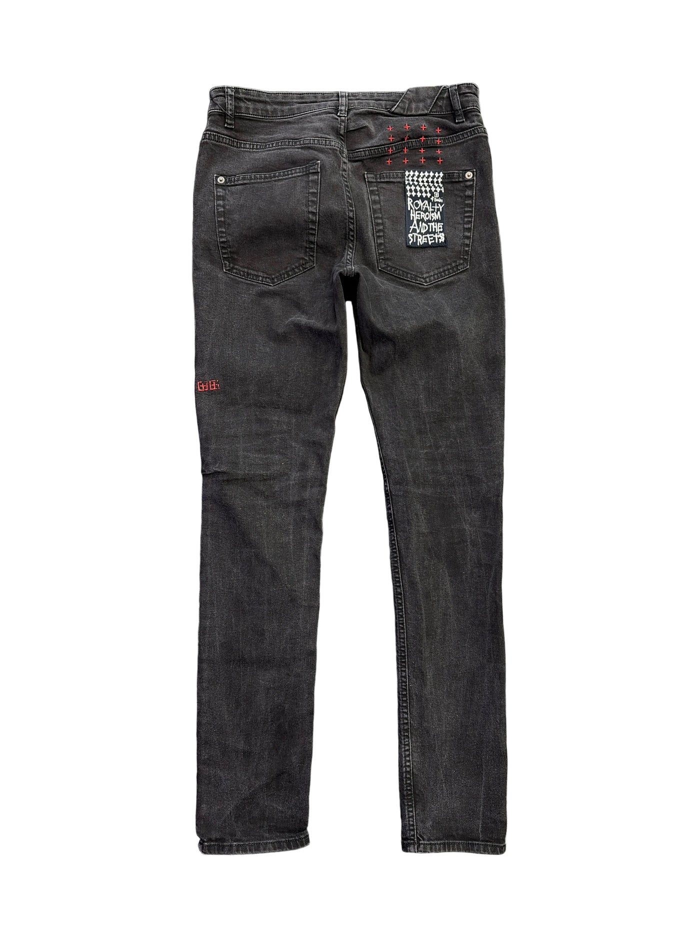 Ksubi Chitch Jeans Black Red