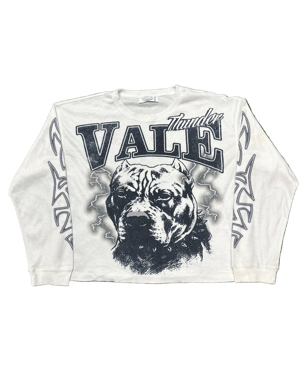 Vale Mad Dog Thermal Longsleeve White