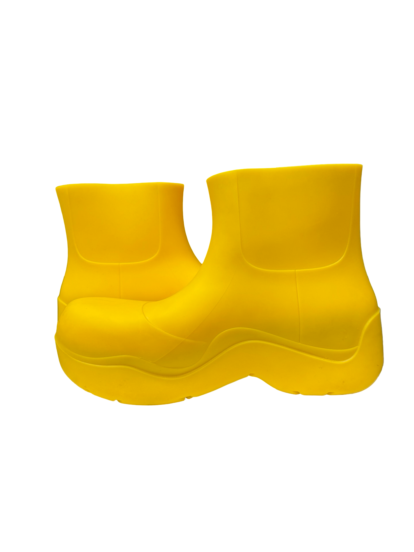 Bottega Veneta Puddle Rubber Boot Yellow