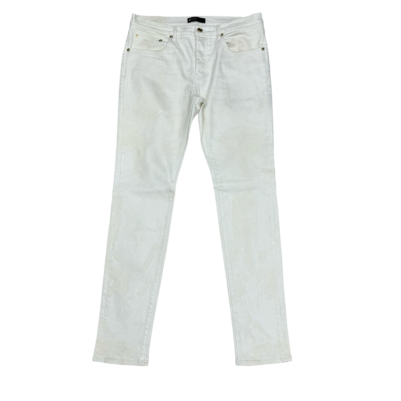 Purple Brand White Denim Jeans