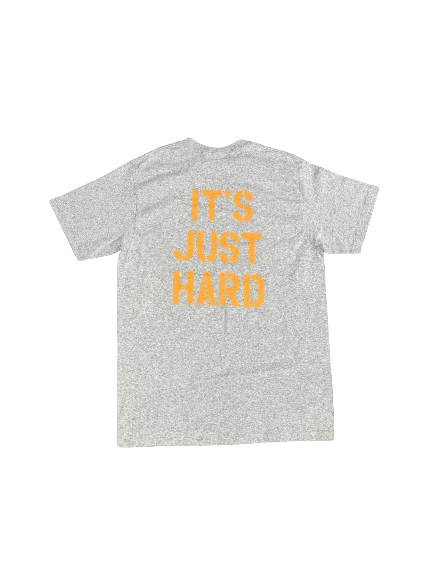 Supreme “It’s Just Hard” Grey Yellow T Shirt