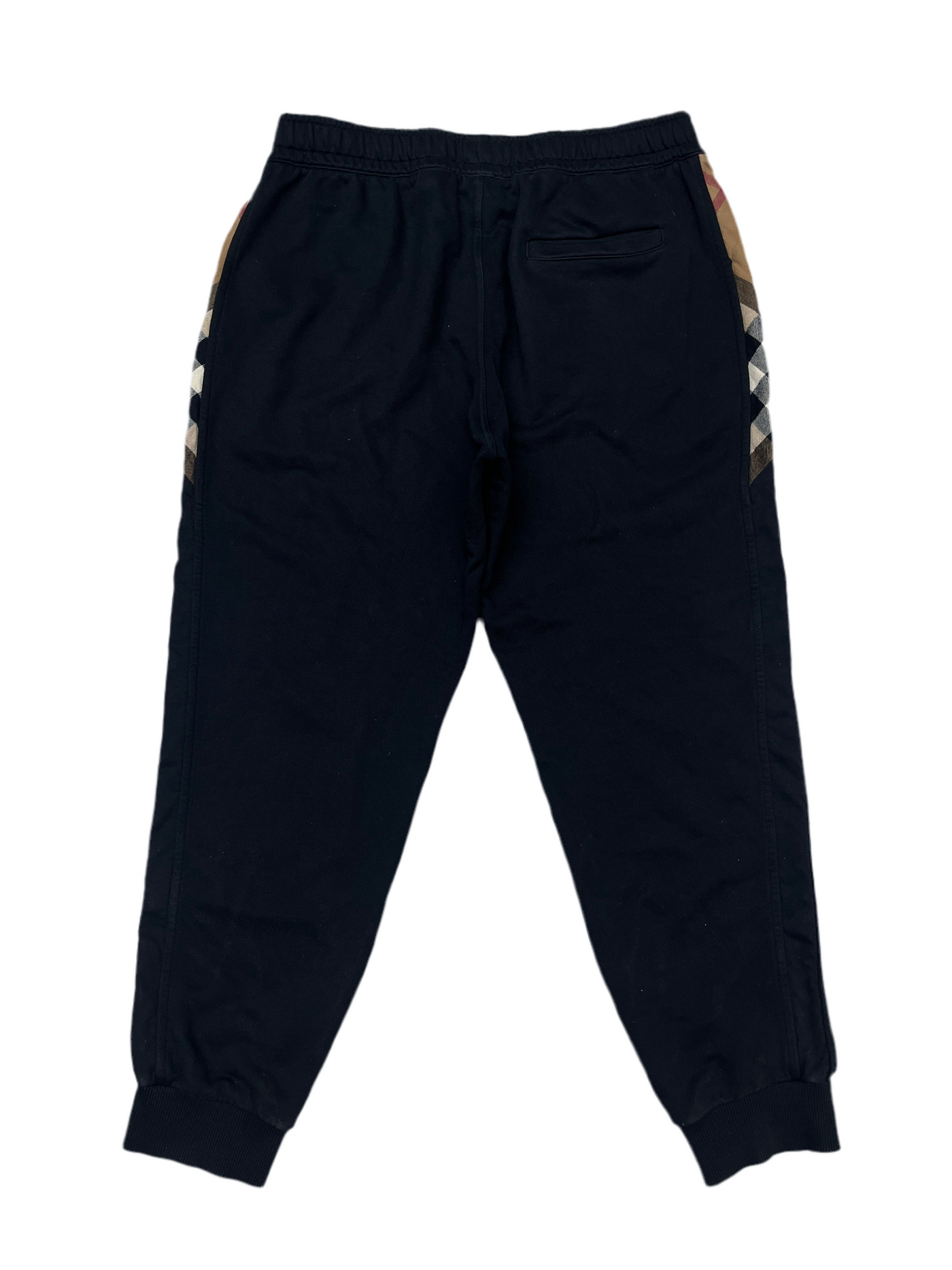 Burberry Stephan Vintage Check Detail Track Pants Black