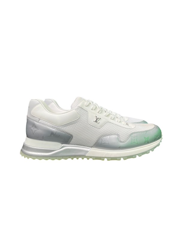LV Run Away Monogram Silver White