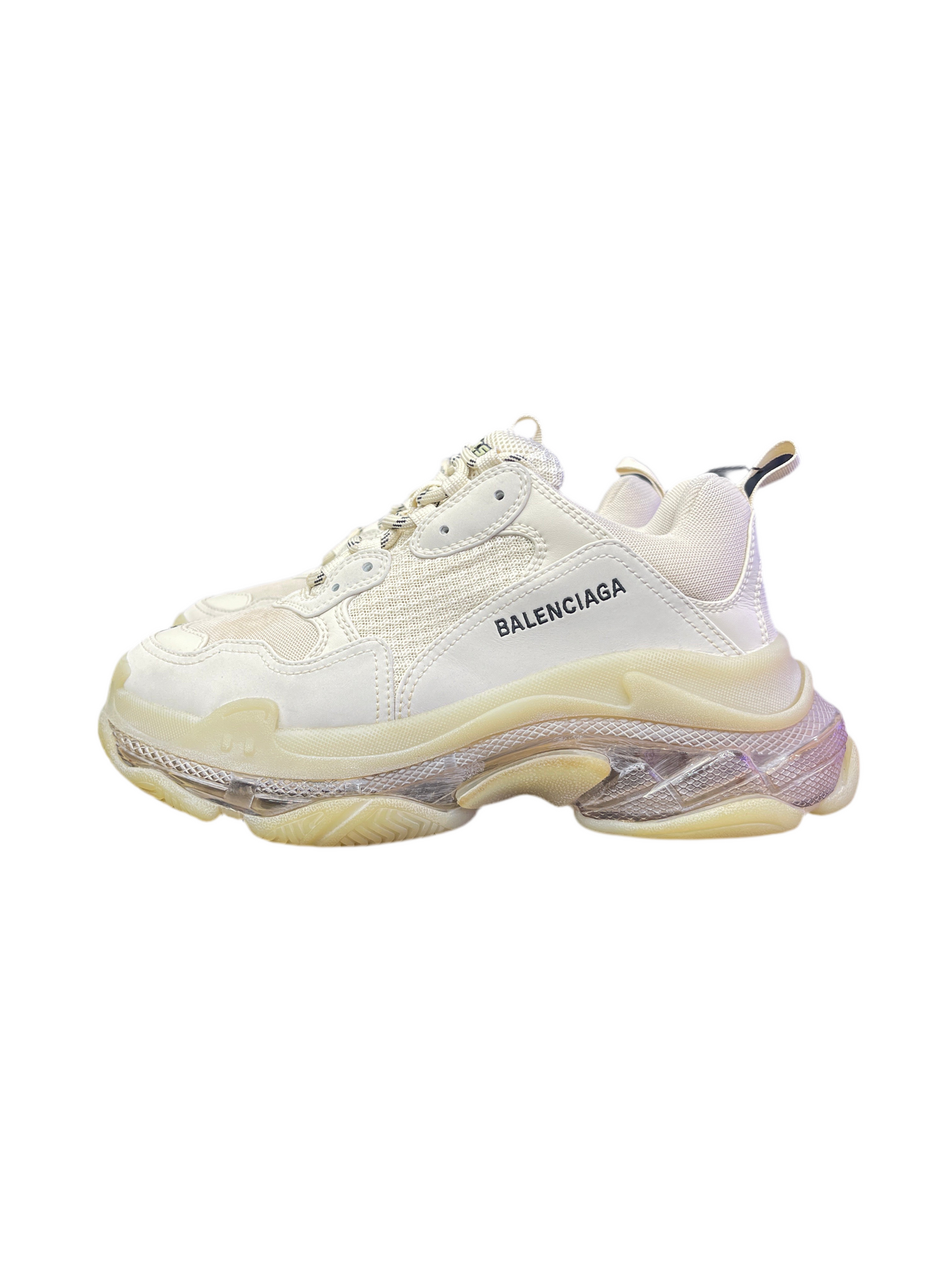 Balenciaga Triple S Clear Sole Off-White