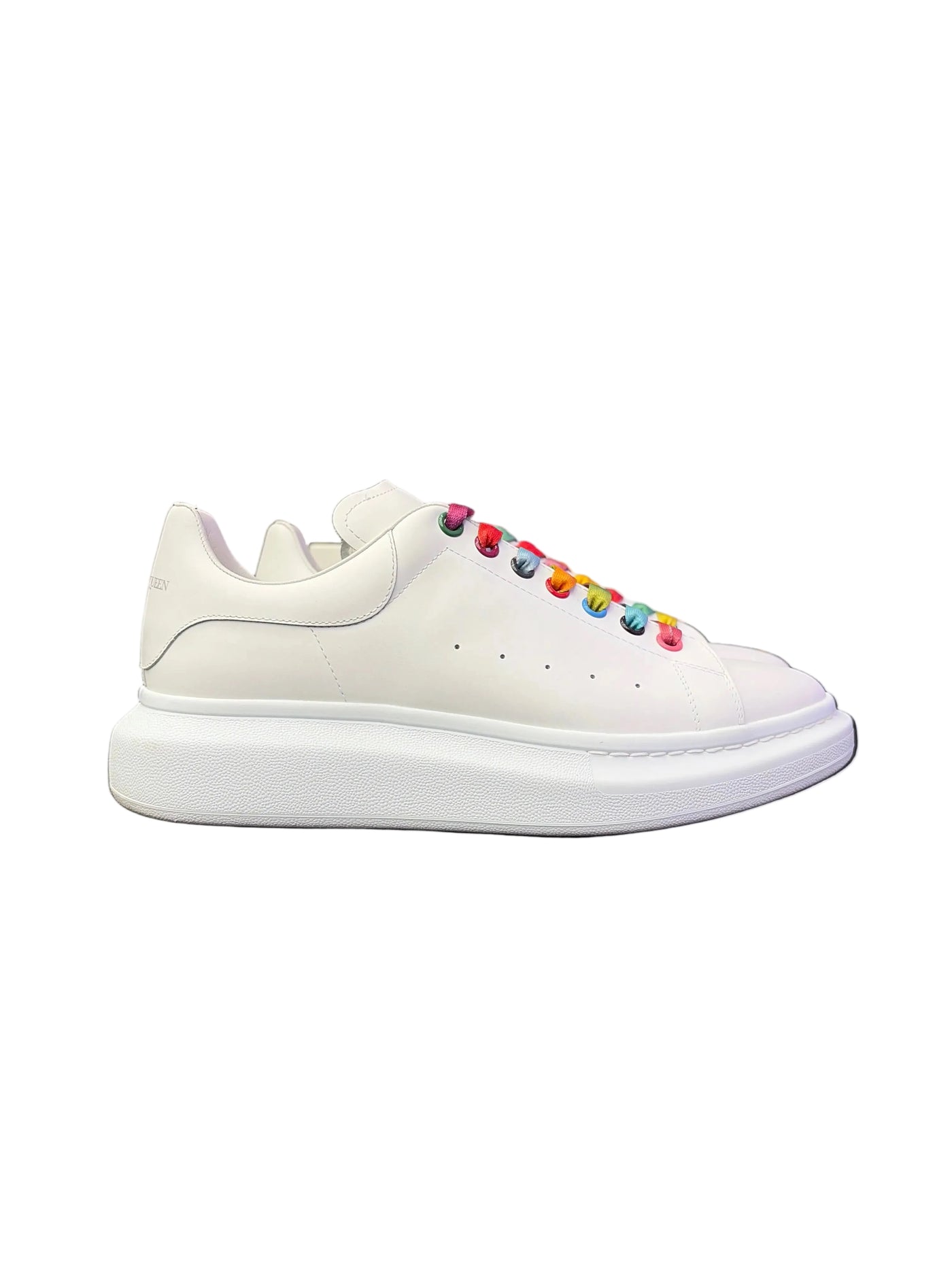 Alexander McQueen Oversized Sneaker White Colored Laces