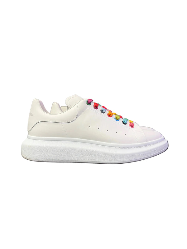 Alexander McQueen Oversized Sneaker White Colored Laces