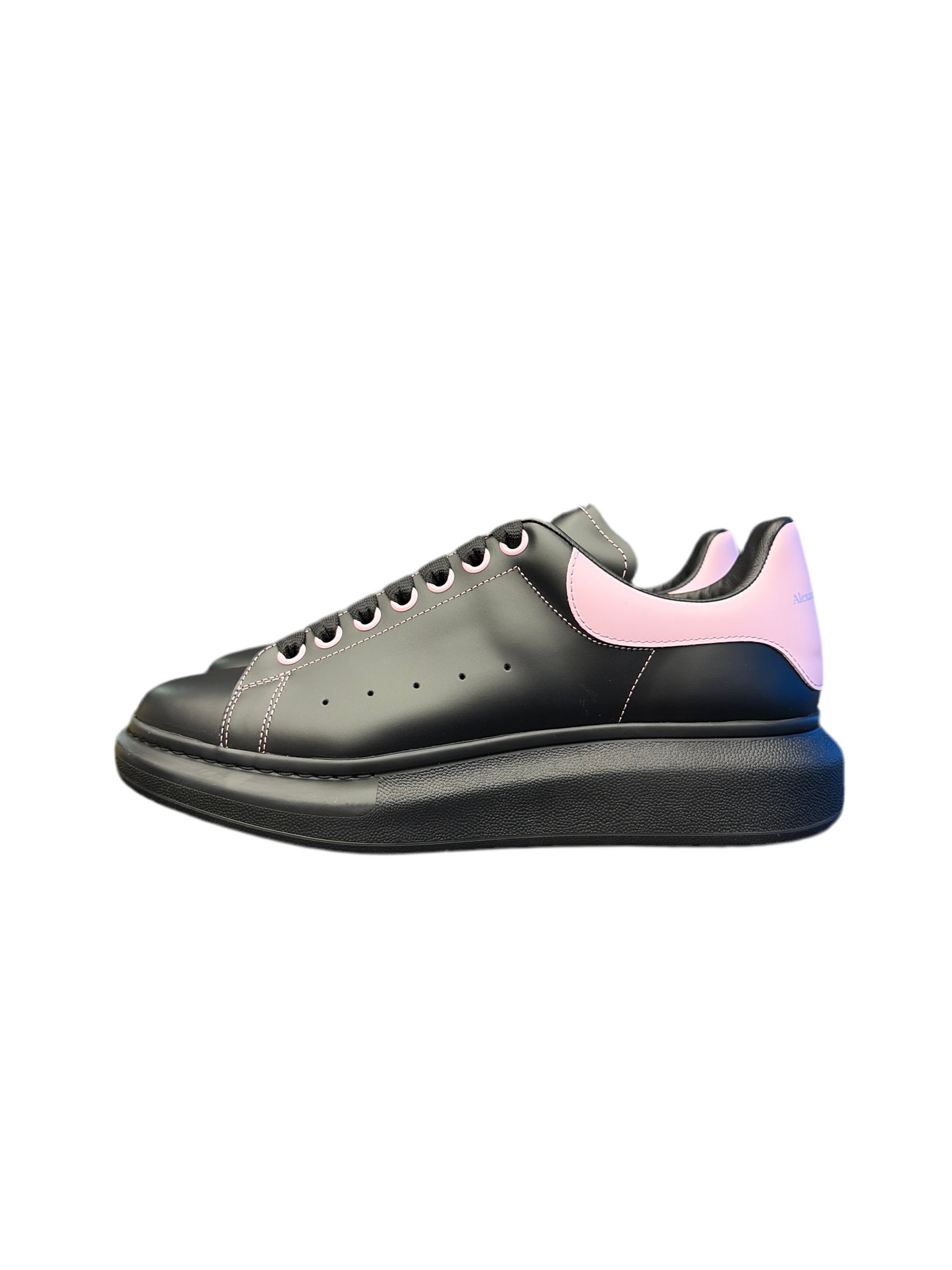 Alexander McQueen Oversized Sneaker Black Ice Pink