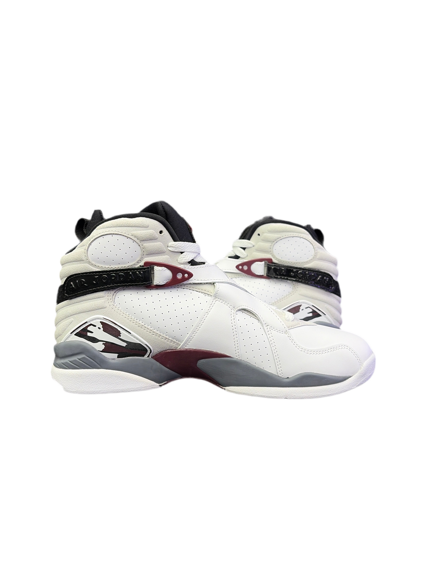 WMNS Nike Air Jordan 8 Retro White Burgundy