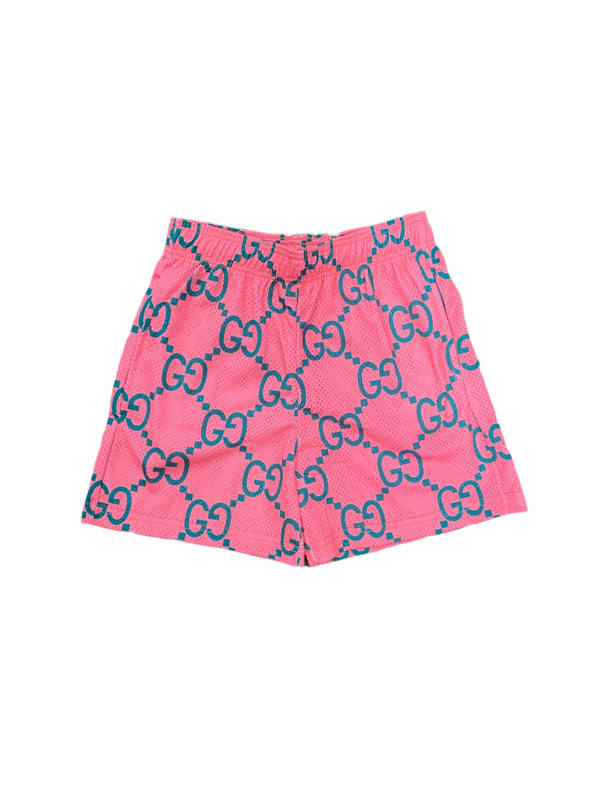 Bravest Studios Mesh Shorts Orange Green