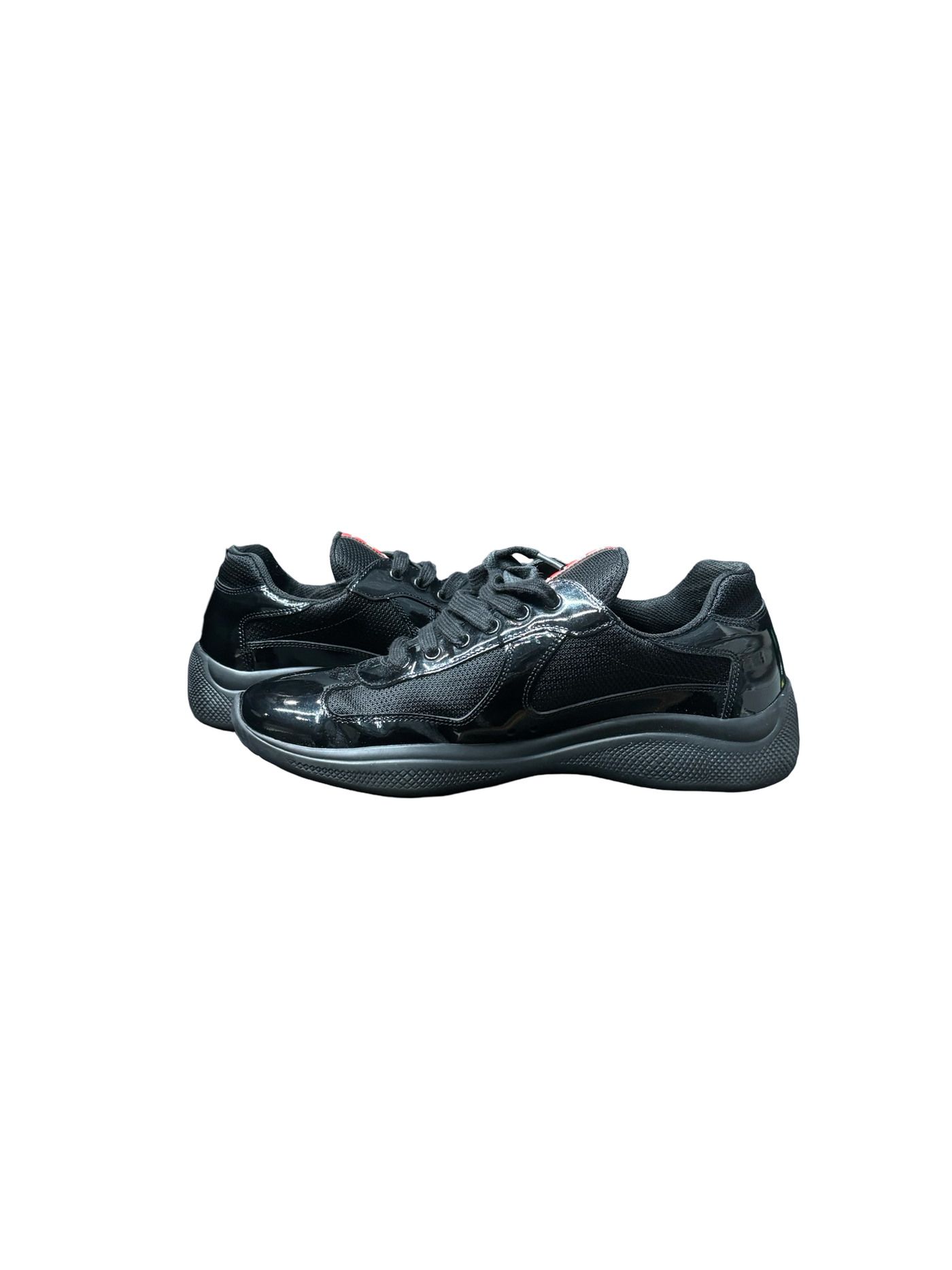 Prada America's Cup low-top Patent Leather