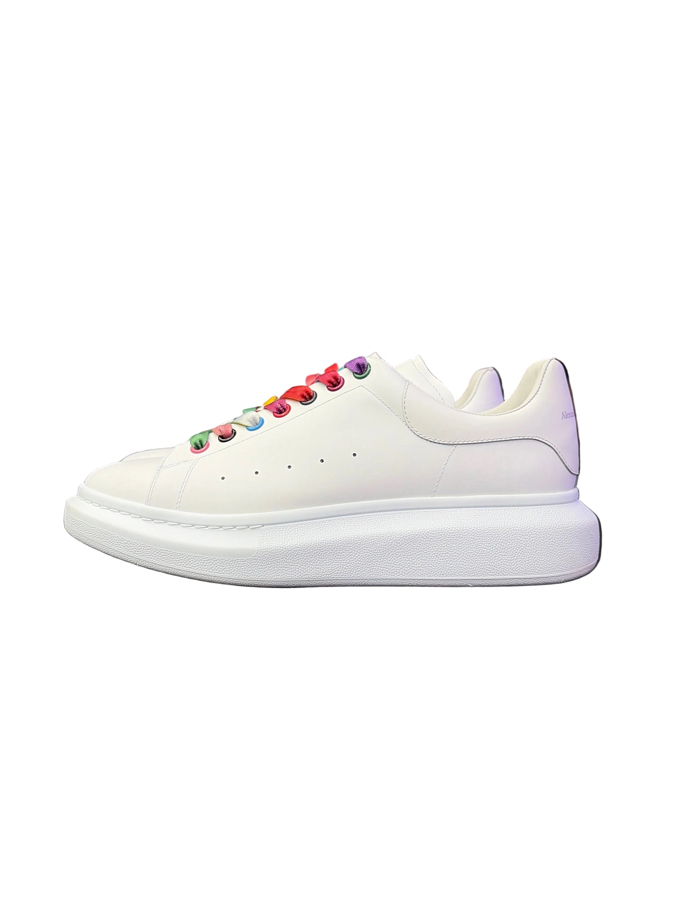 Alexander McQueen Oversized Sneaker White Colored Laces