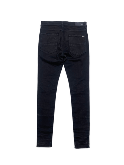 Amiri MX1 Brown Ultra Suede Jeans black