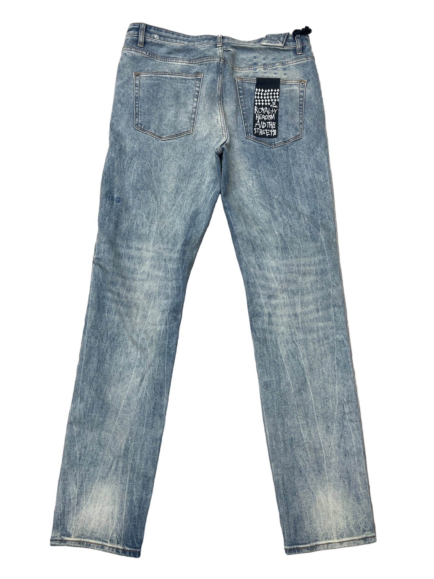 Ksubi Knee Logo Jeans Blue