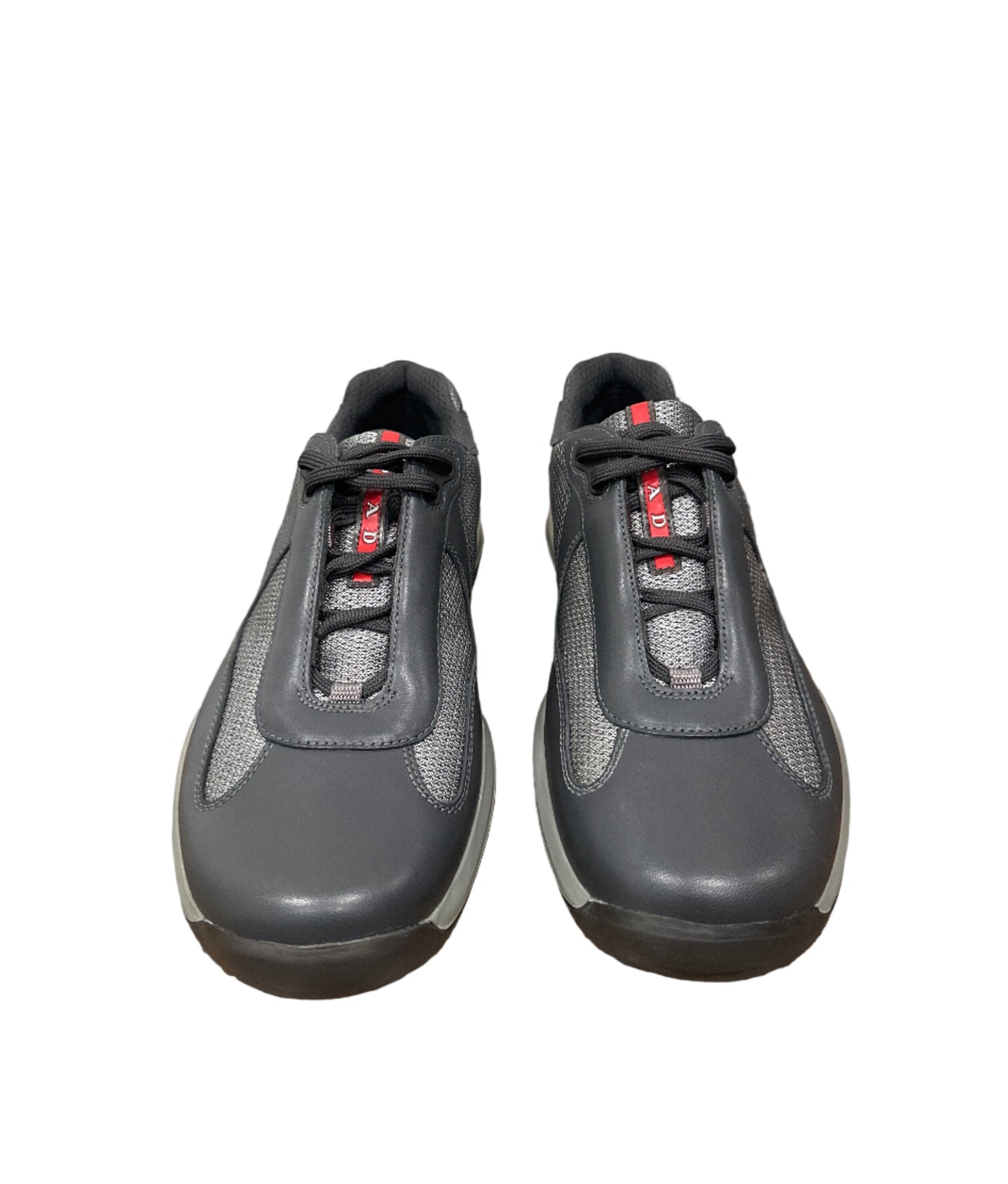 Prada Americas Cup Sneakers Dark Grey