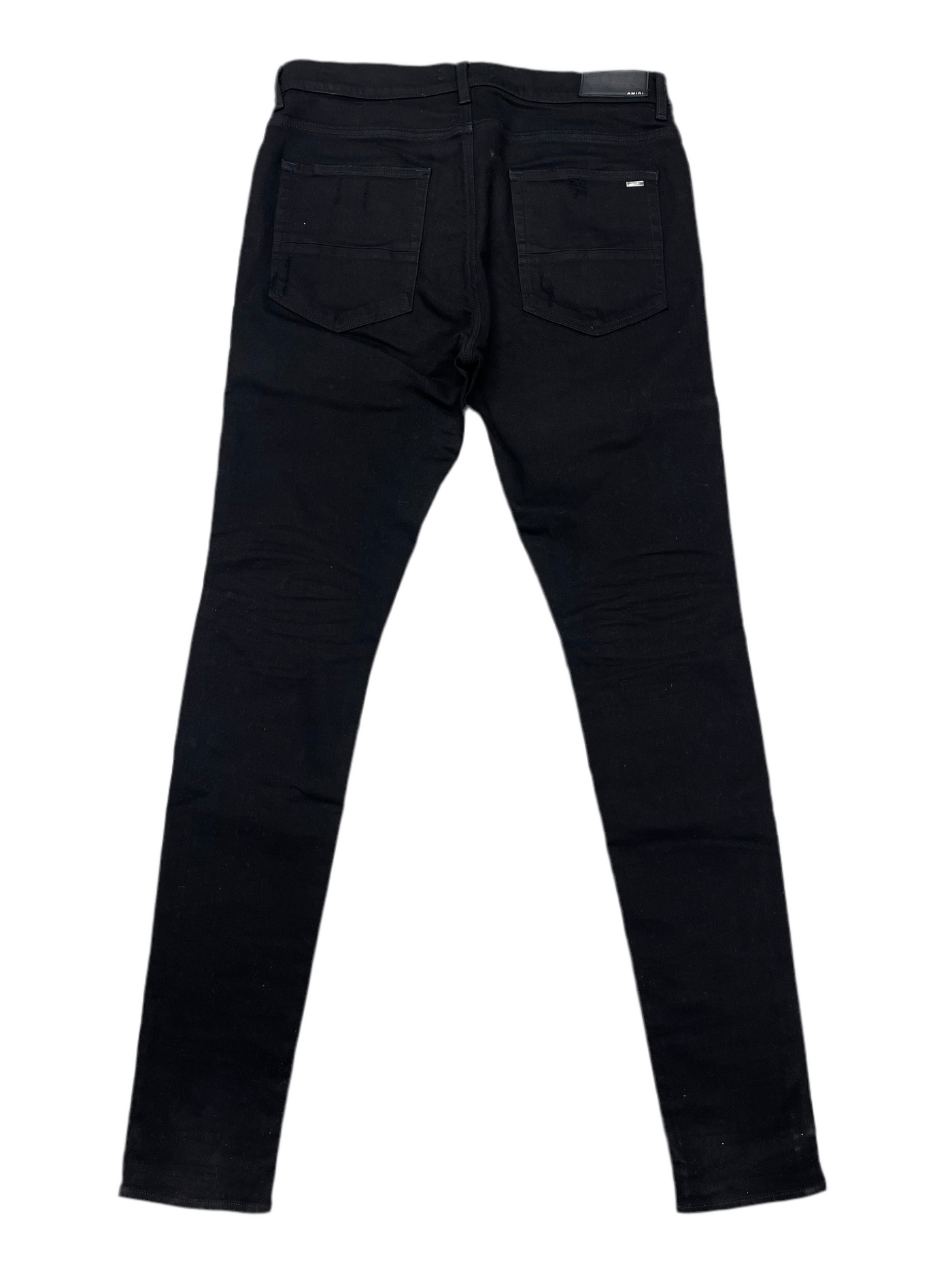 AMIRI MX1 Paisley Patch Jeans Black