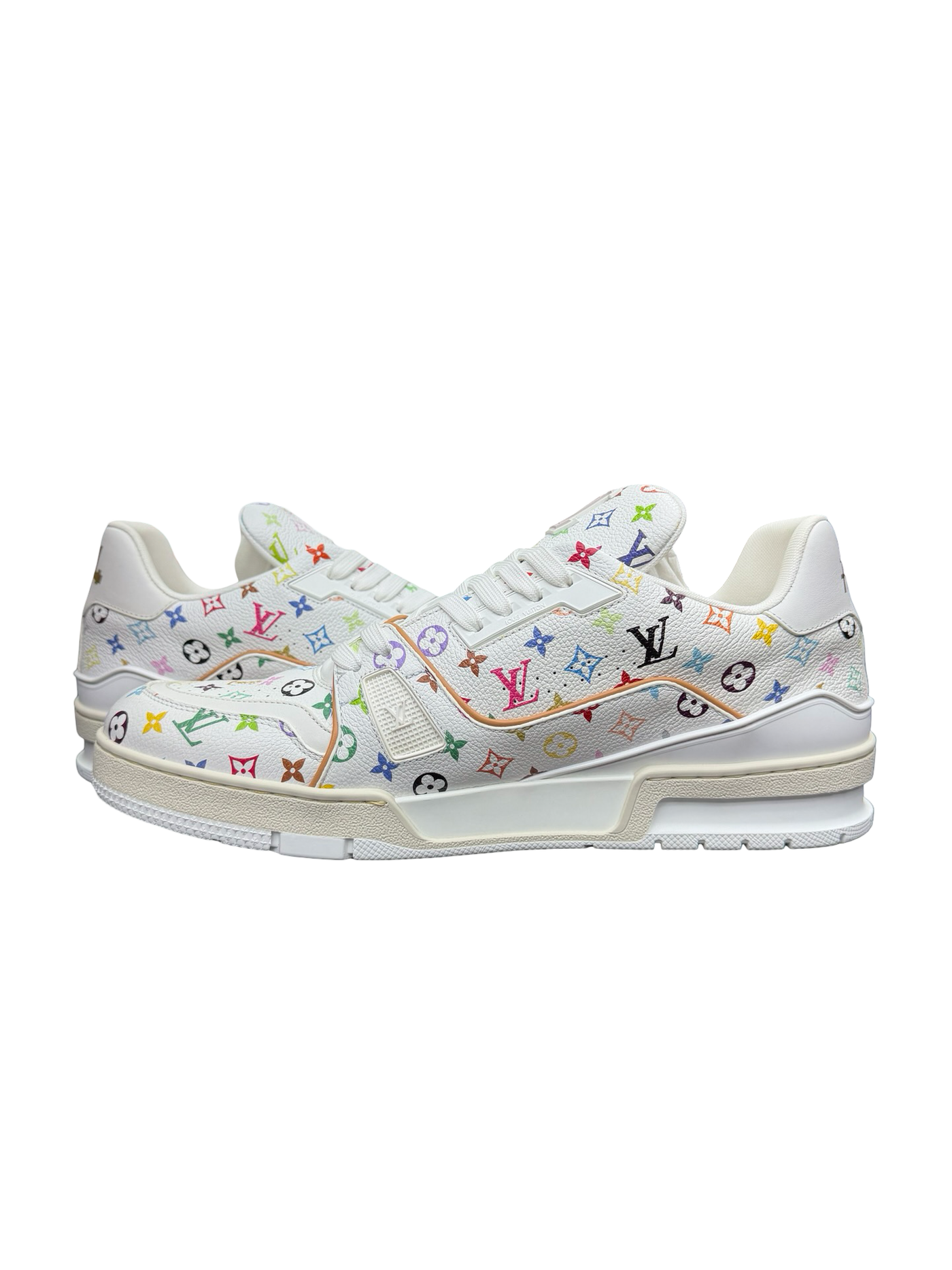 LV x Takashi Murakami Trainer Sneaker White Multi