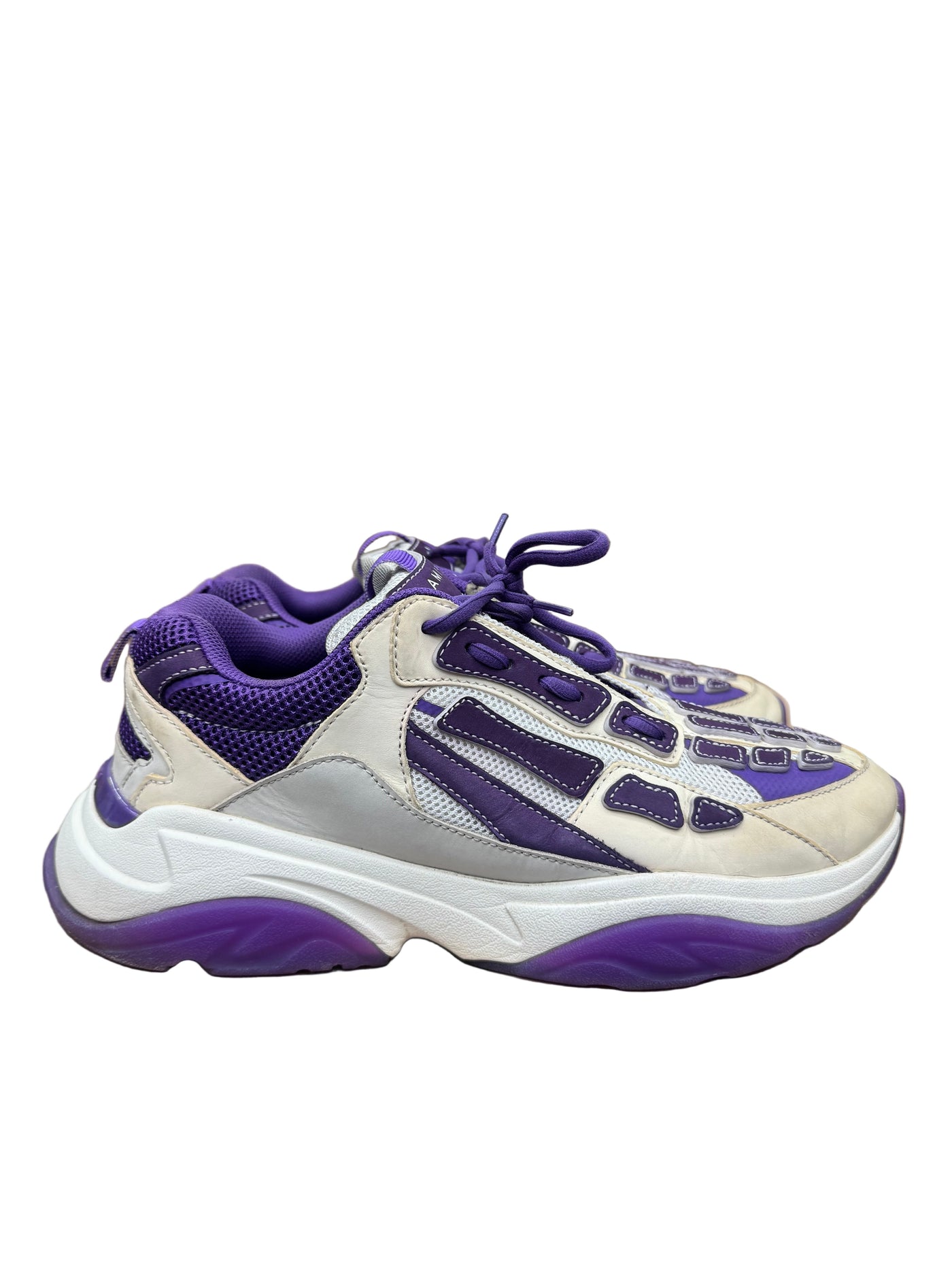 Amiri Bone Runner Purple Sneakers