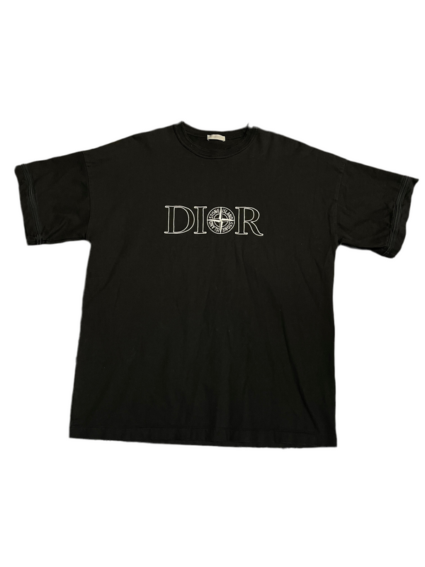 Dior x Stone Island Oversized T-Shirt Black