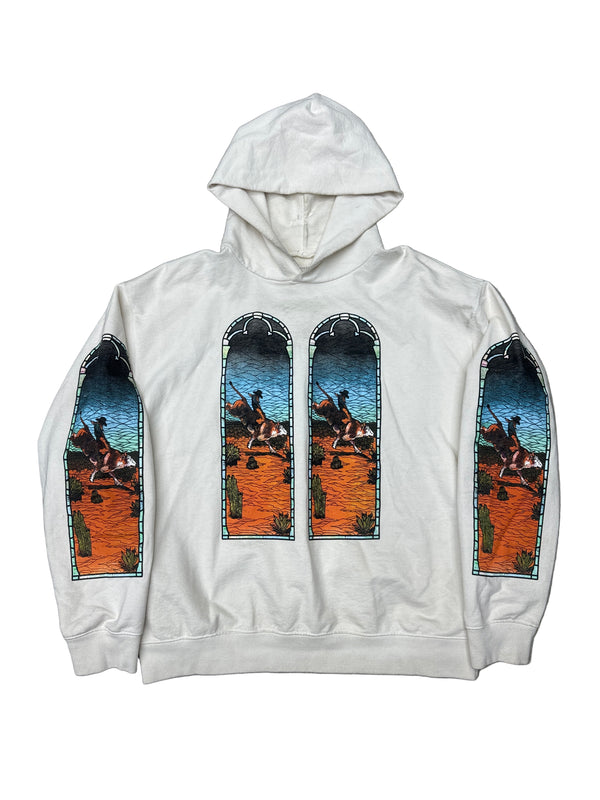 Who Decides War x EST Gee Stained Glass Hoodie