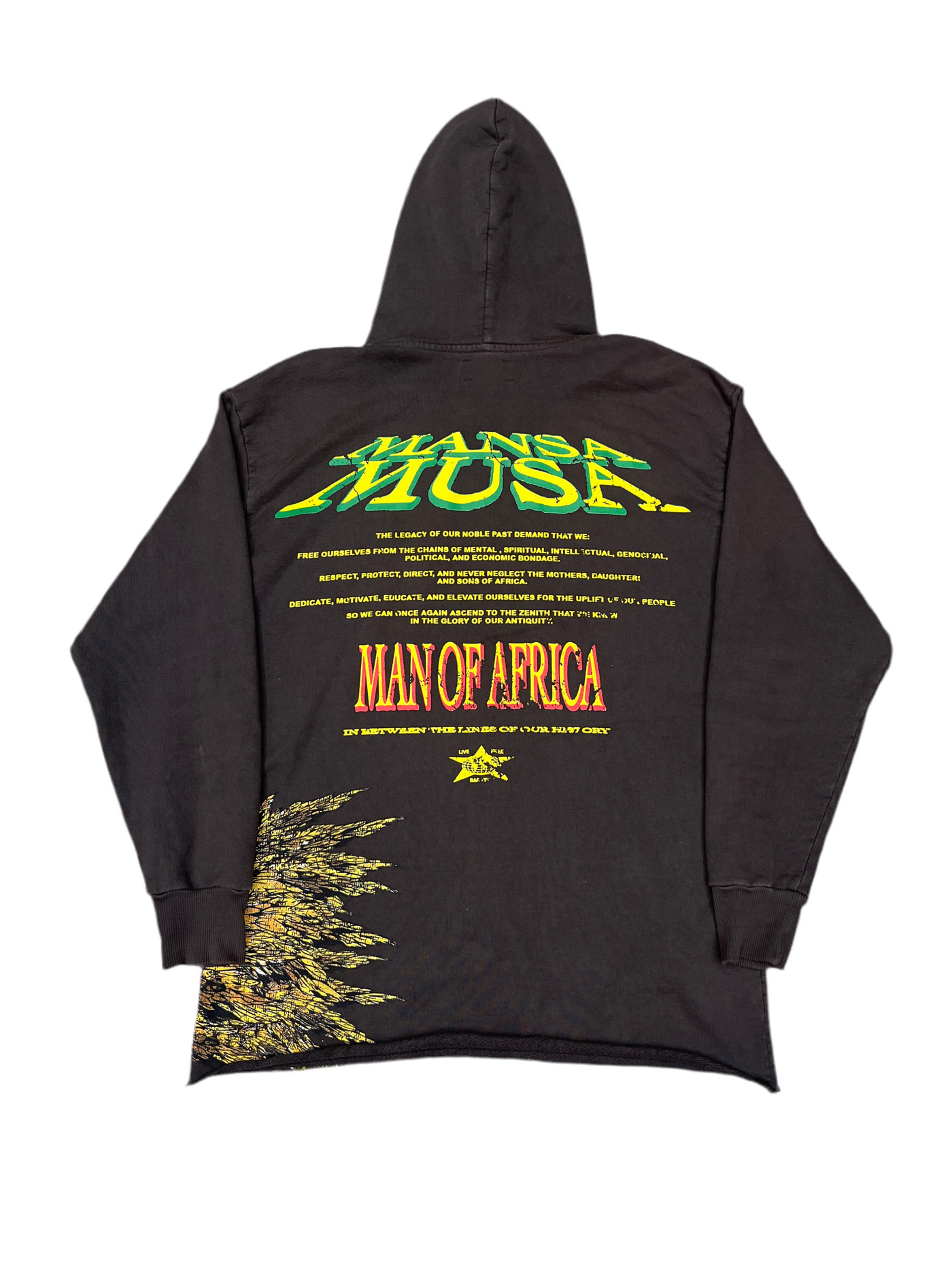 Barriers Mansa Musa Hoodie Brown