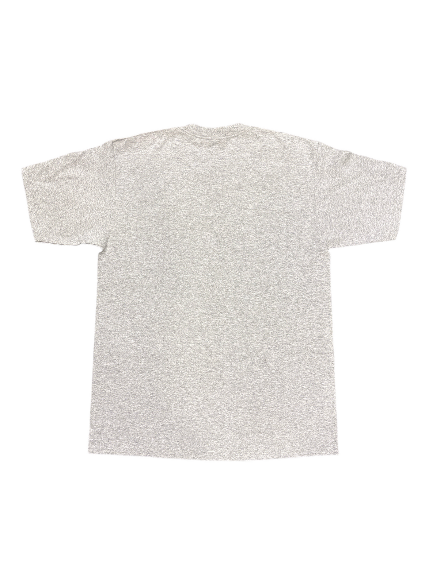 New Yrrk Grey T-shirt Side Logo w/ Iridescent Rainbow Crystal