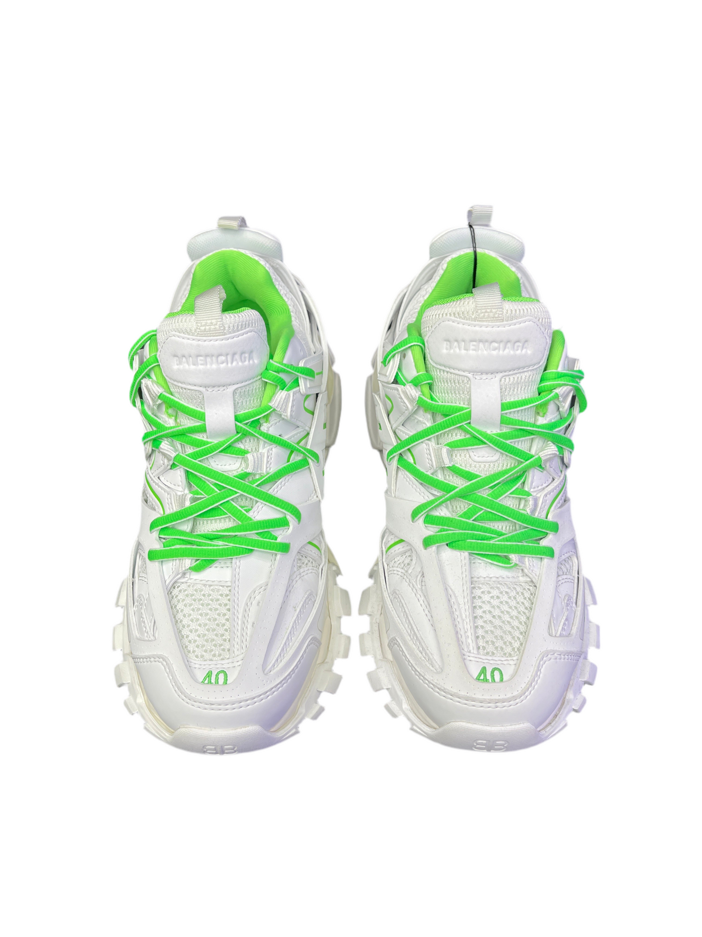 Balenciaga Track Sneakers White Green