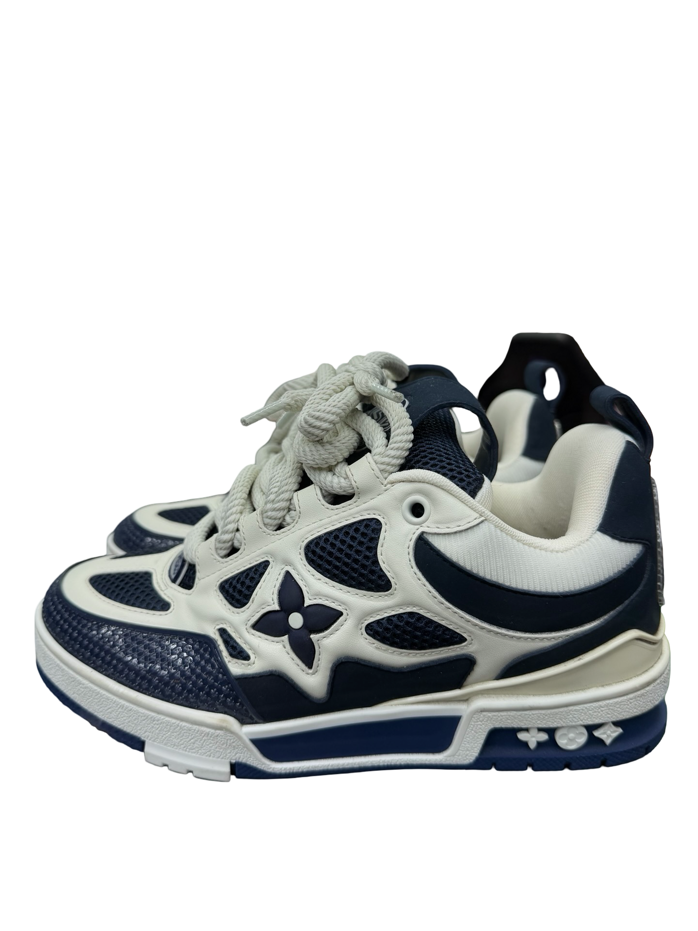 LV Skate Sneaker Marine Blue White