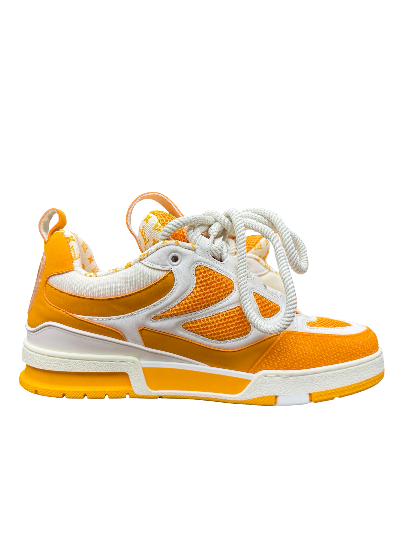 Louis Vuitton LV Skate Sneaker Yellow White
