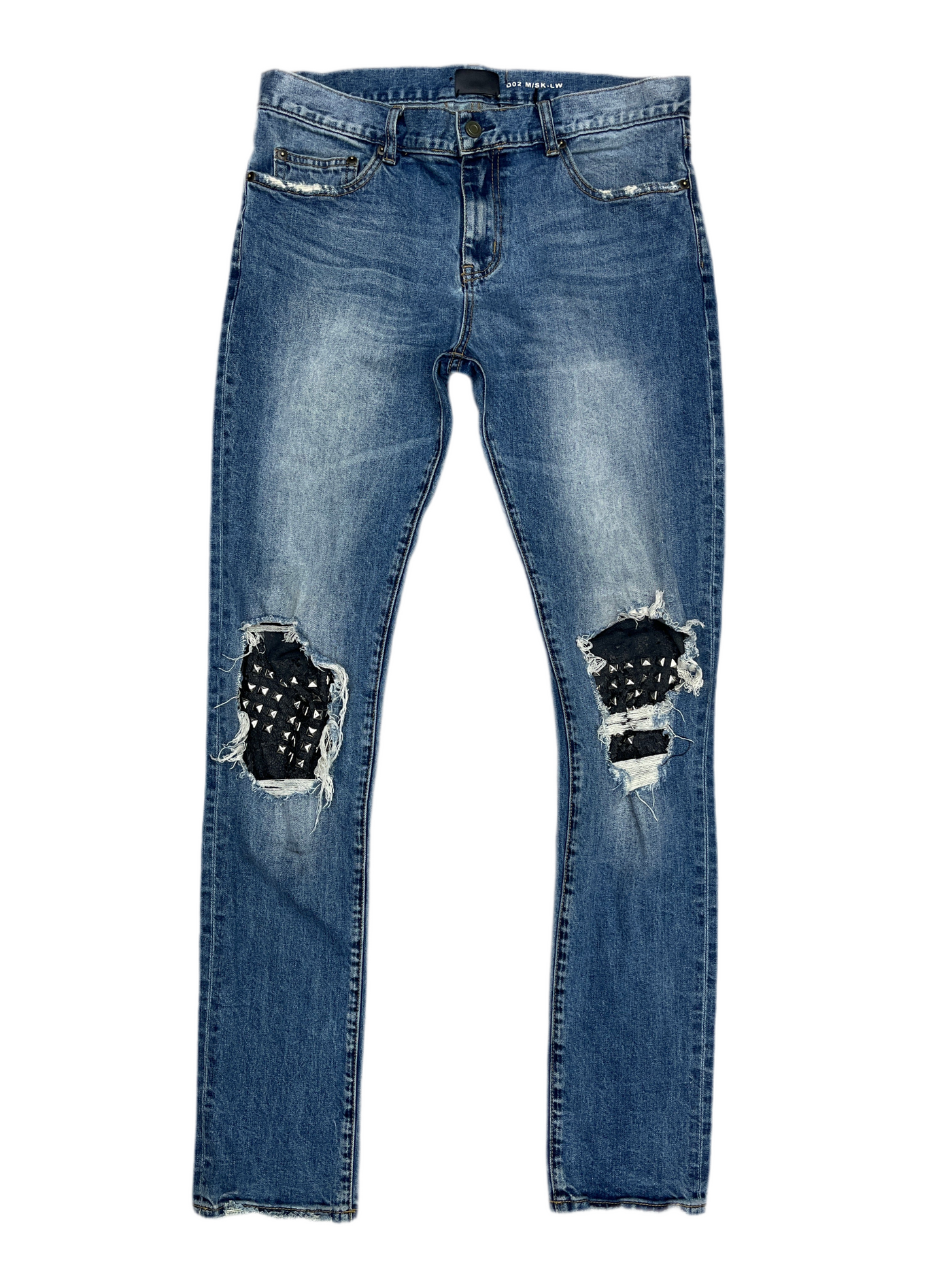 YSL Thrasher Biker Jeans
