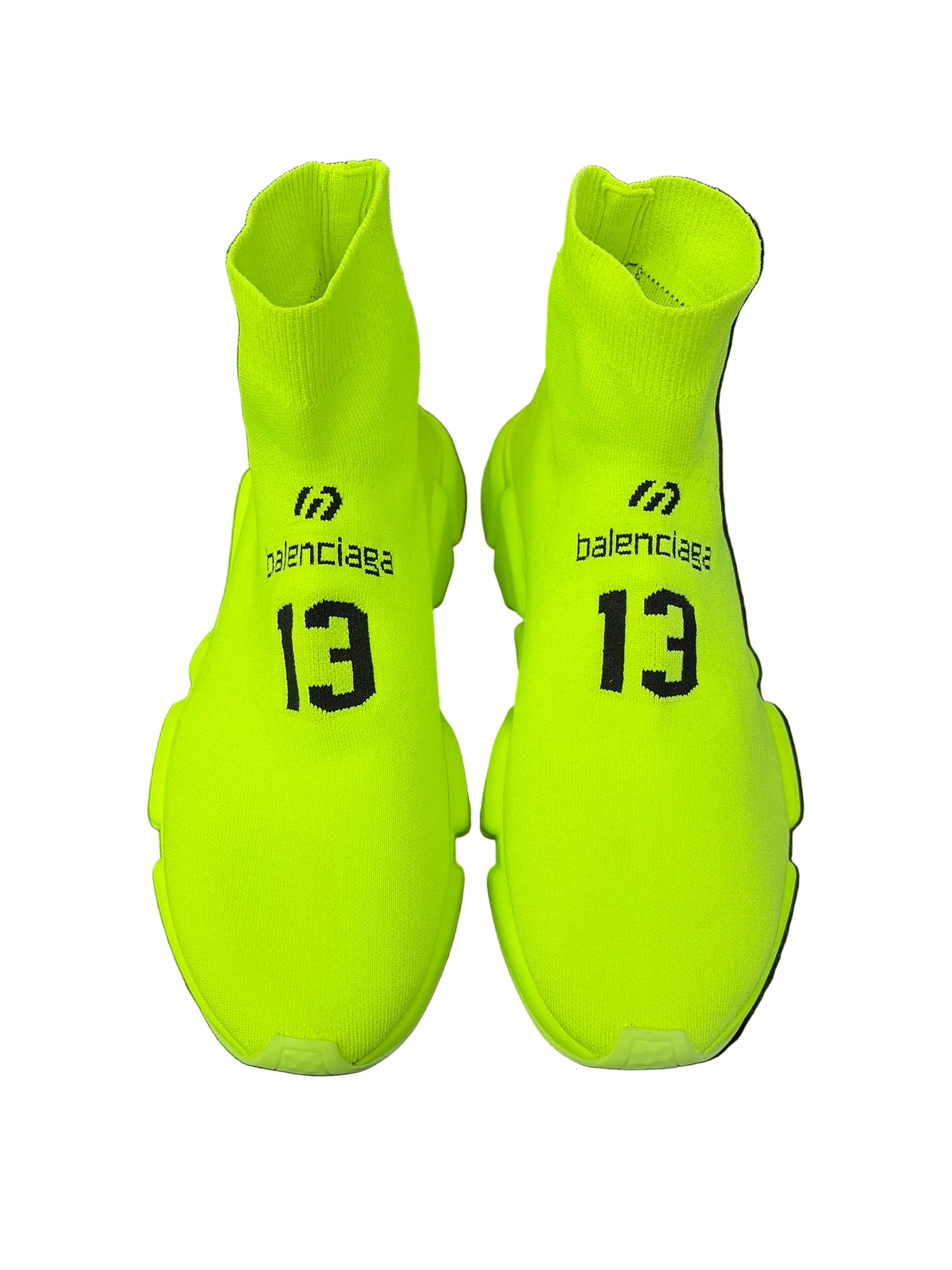 Balenciaga Speed 13 Trainers Fluo Yellow