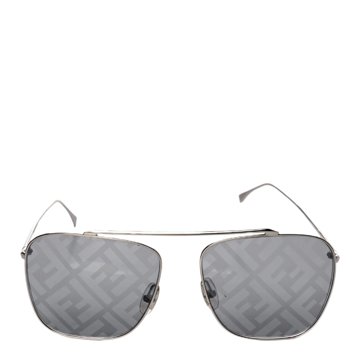 Fendi Metal Aviator Sunglasses