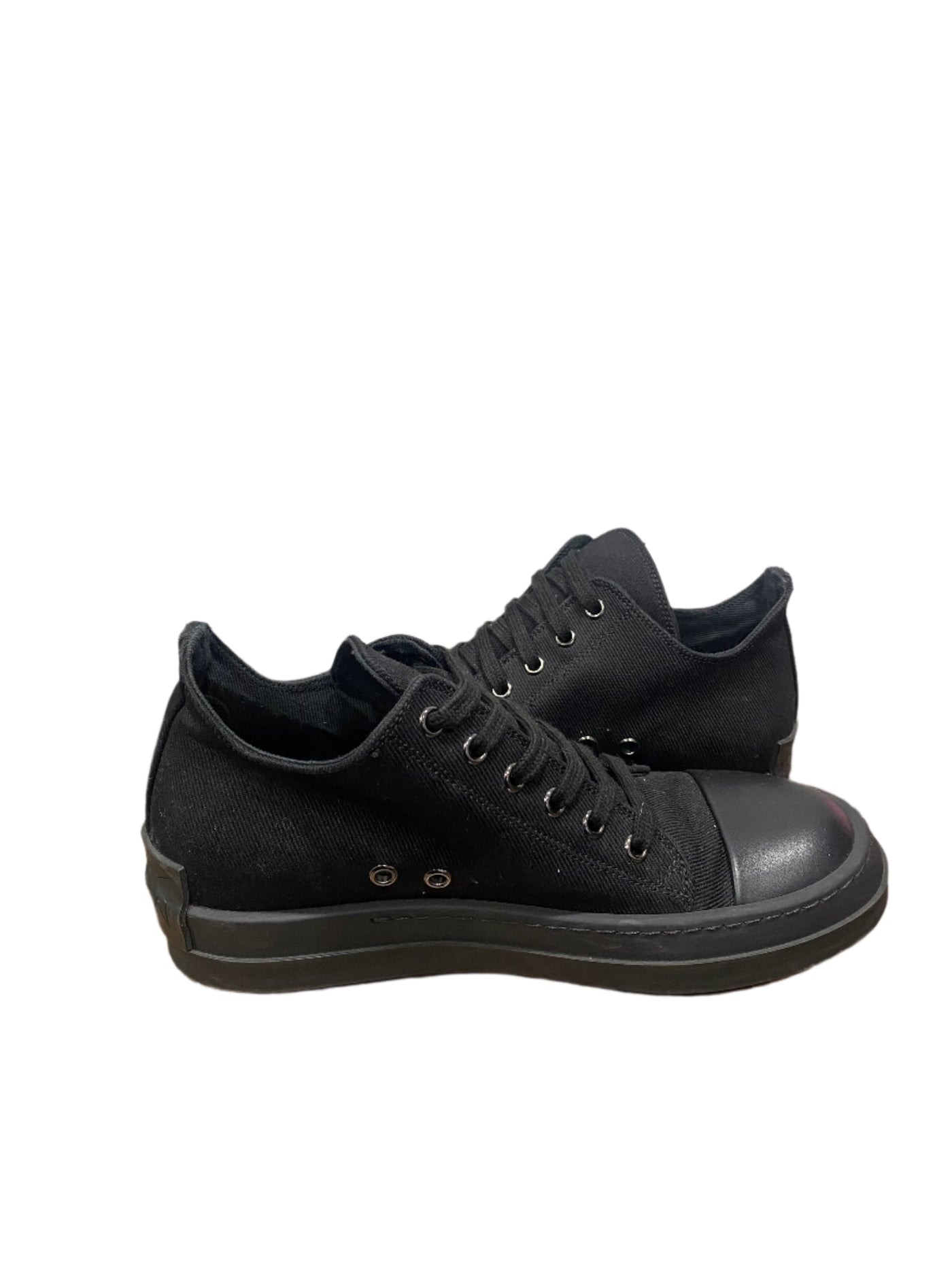 Rick Owens DRKSHDW Ramones Low Sneakers Triple Black
