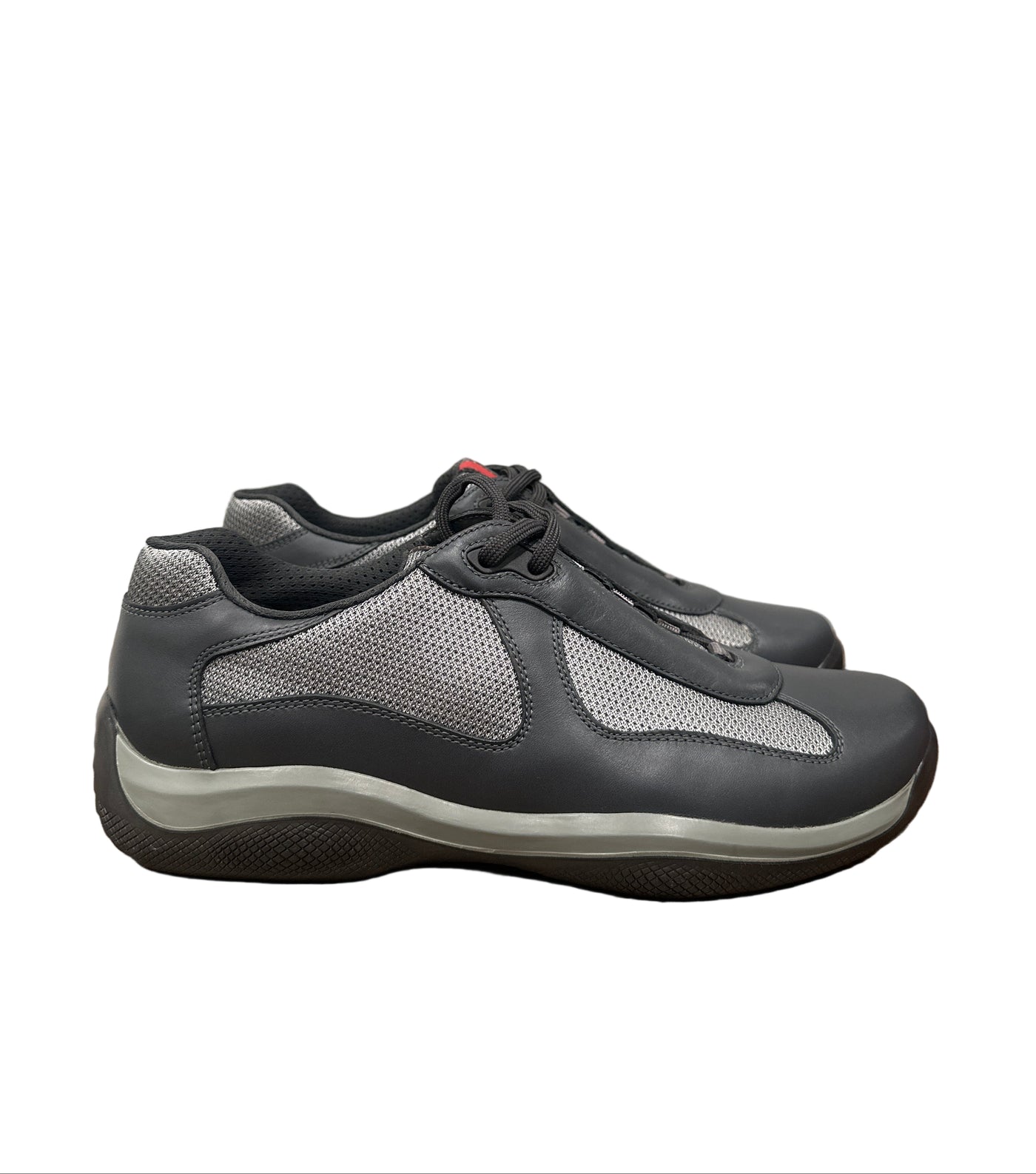Prada Americas Cup Sneakers Dark Grey