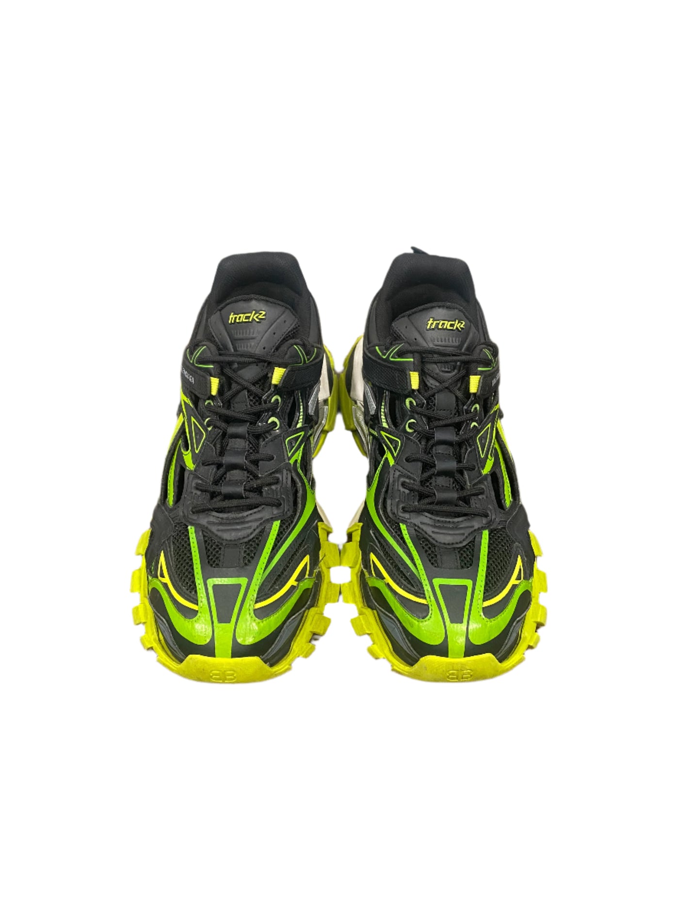 Balenciaga Track Sneakers Black Fluorescent Yellow