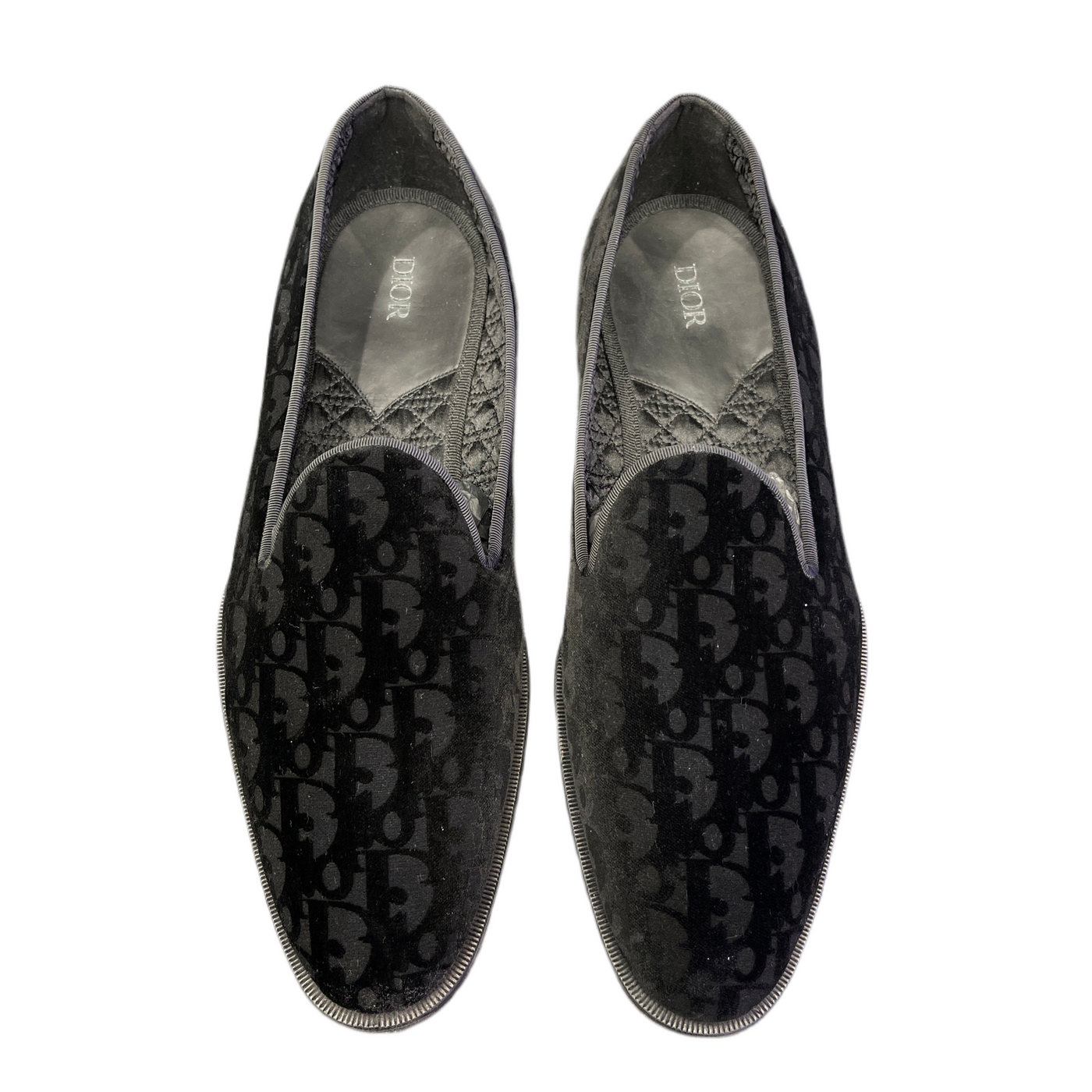 Dior Timeless Loafer Oblique Velvet Black