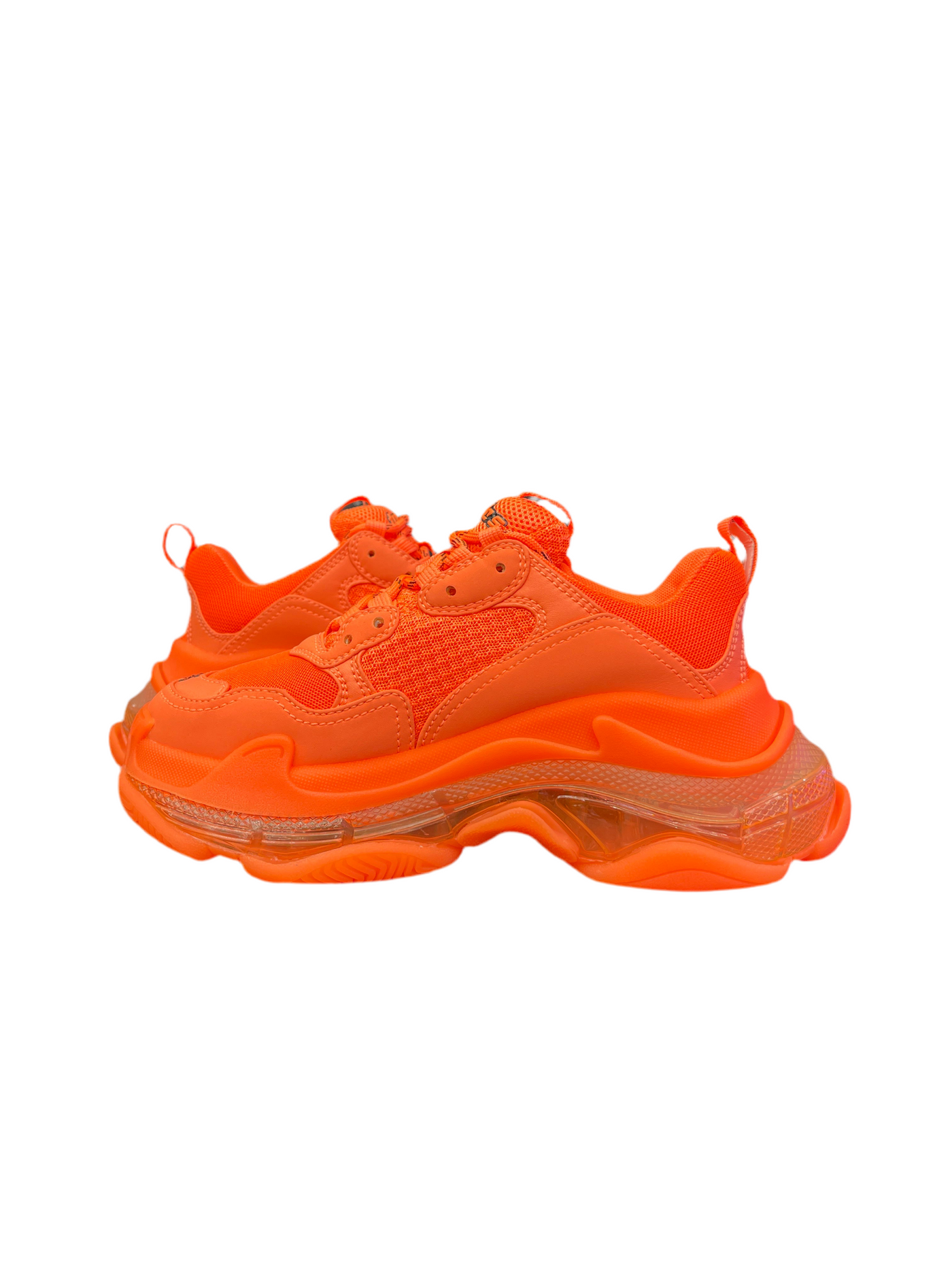 WMNS Balenciaga Triple S Clear Sole Orange