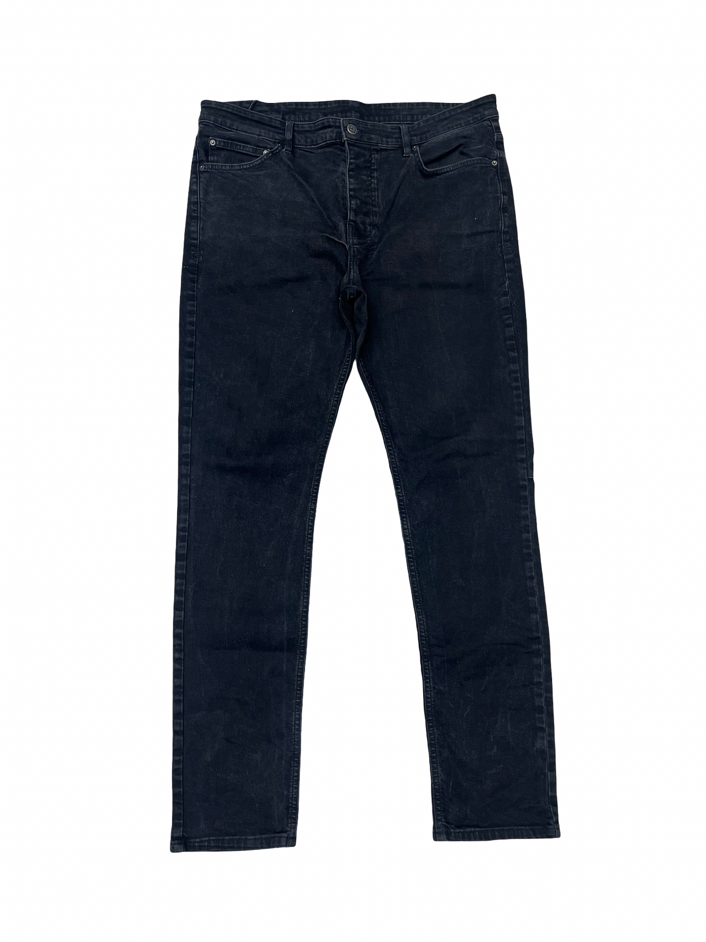Ksubi Straight Leg Jeans Black