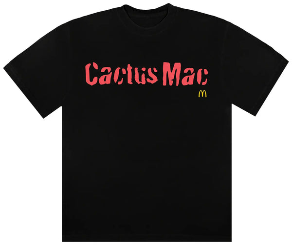 Cactus Jack Travis Scott x McDonald's Cactus Mac Tee Black
