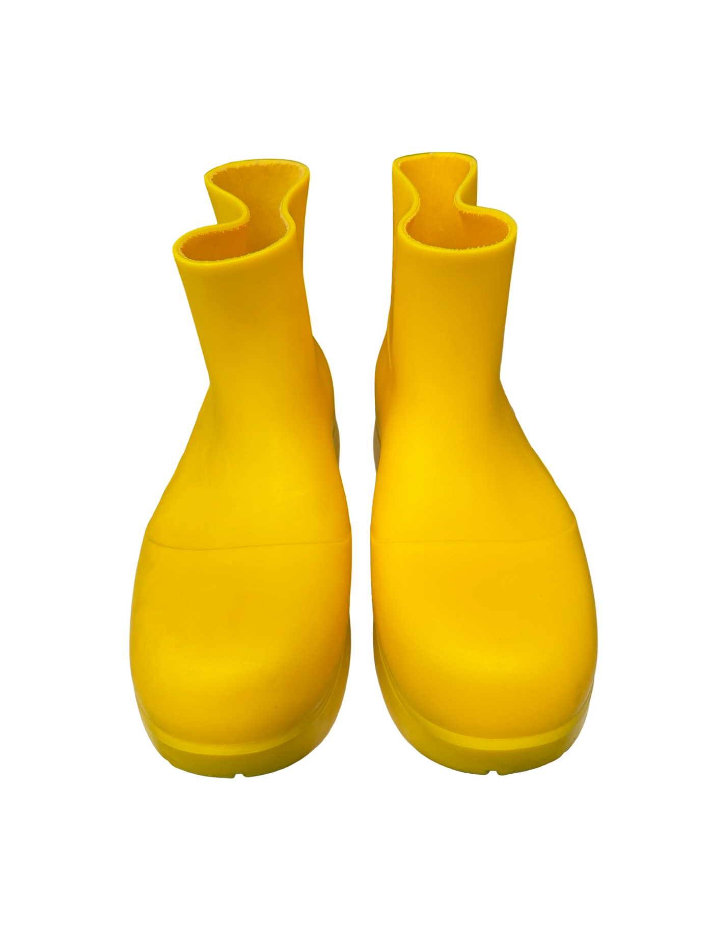 Bottega Veneta Puddle Rubber Boot Yellow