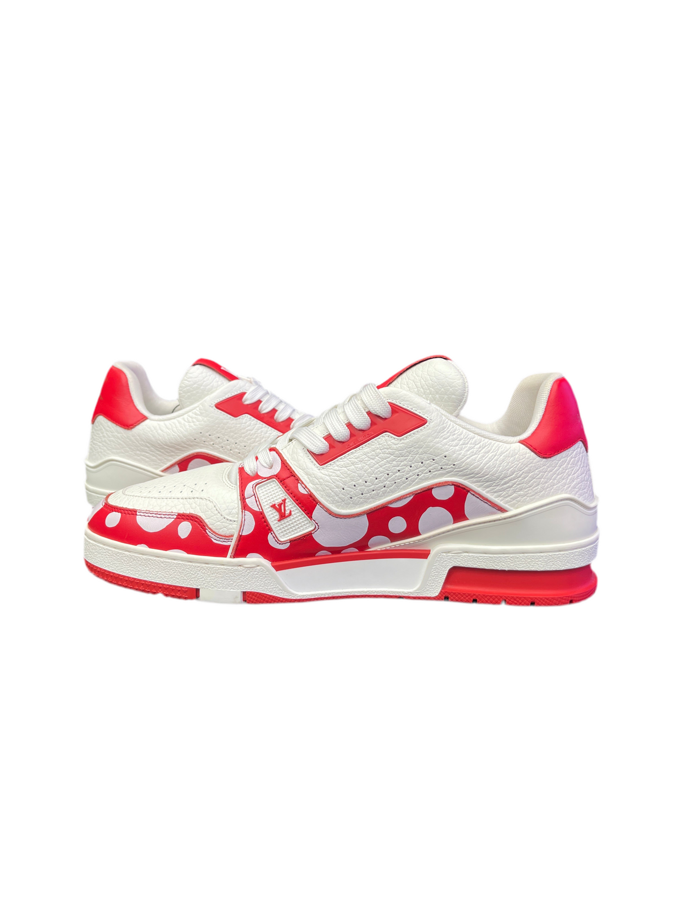 LV Trainer x Yayoi Kusama Red White