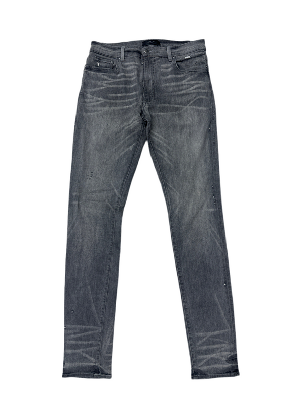 Amiri Denim Grey Plain Jeans