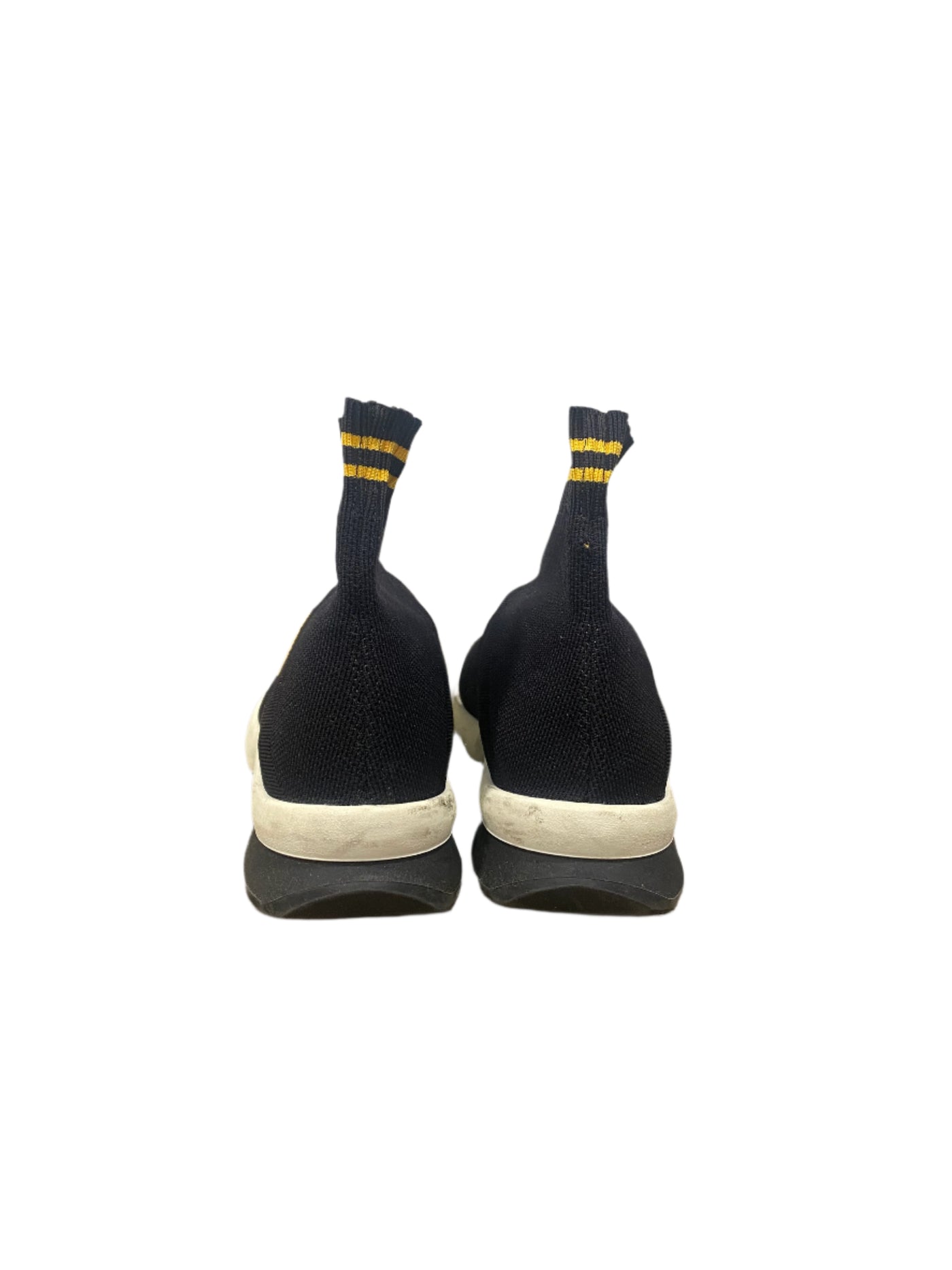 Fendi Fabric Sneakers Black Yellow