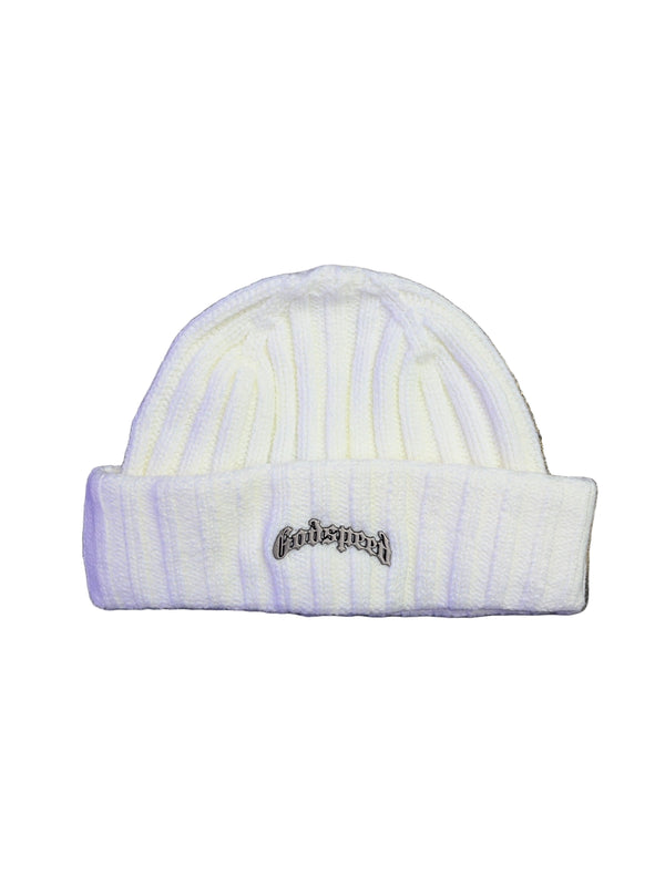 Godspeed Beanie White Emblem