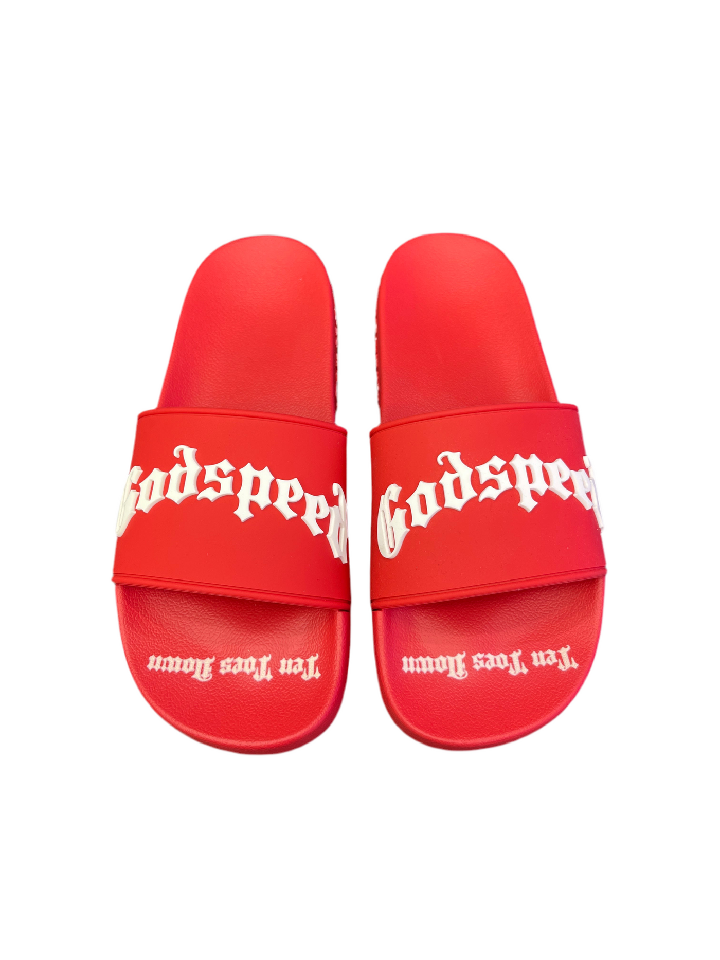 Godspeed OG Logo Slides Red