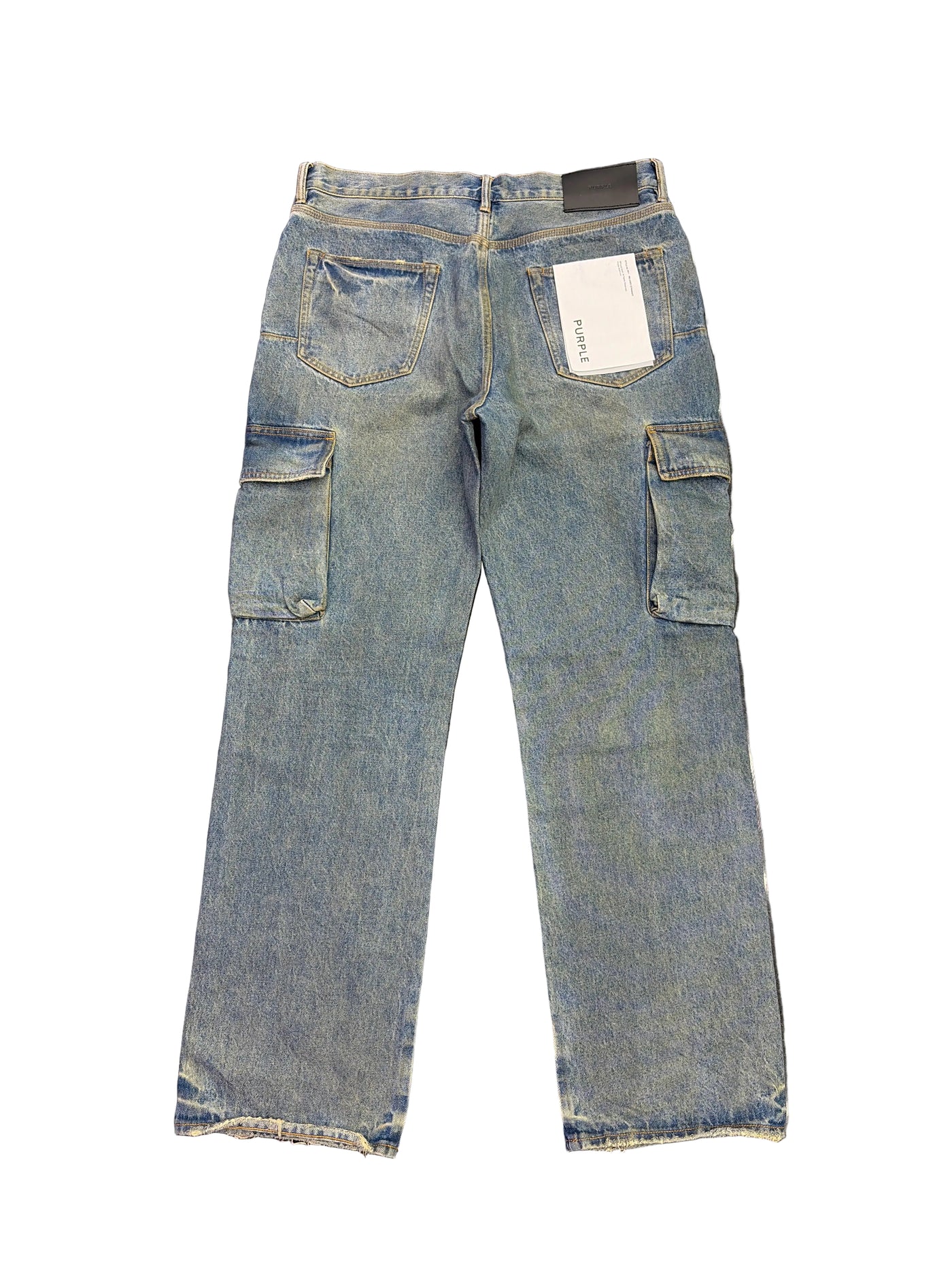 Purple Brand Vintage Cargo Jeans Light Indigo