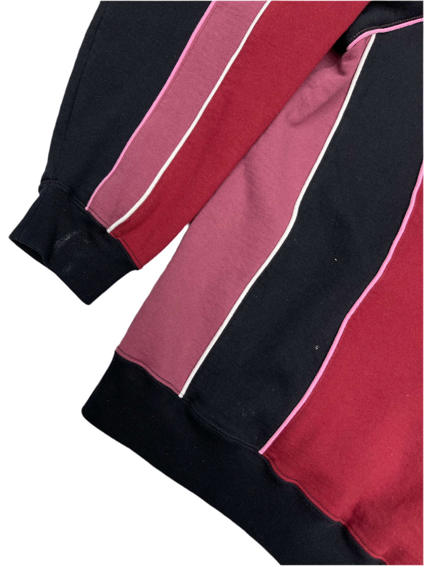 FW21 Supreme Track Paneled Zip Up Hoodie Cardinal Red