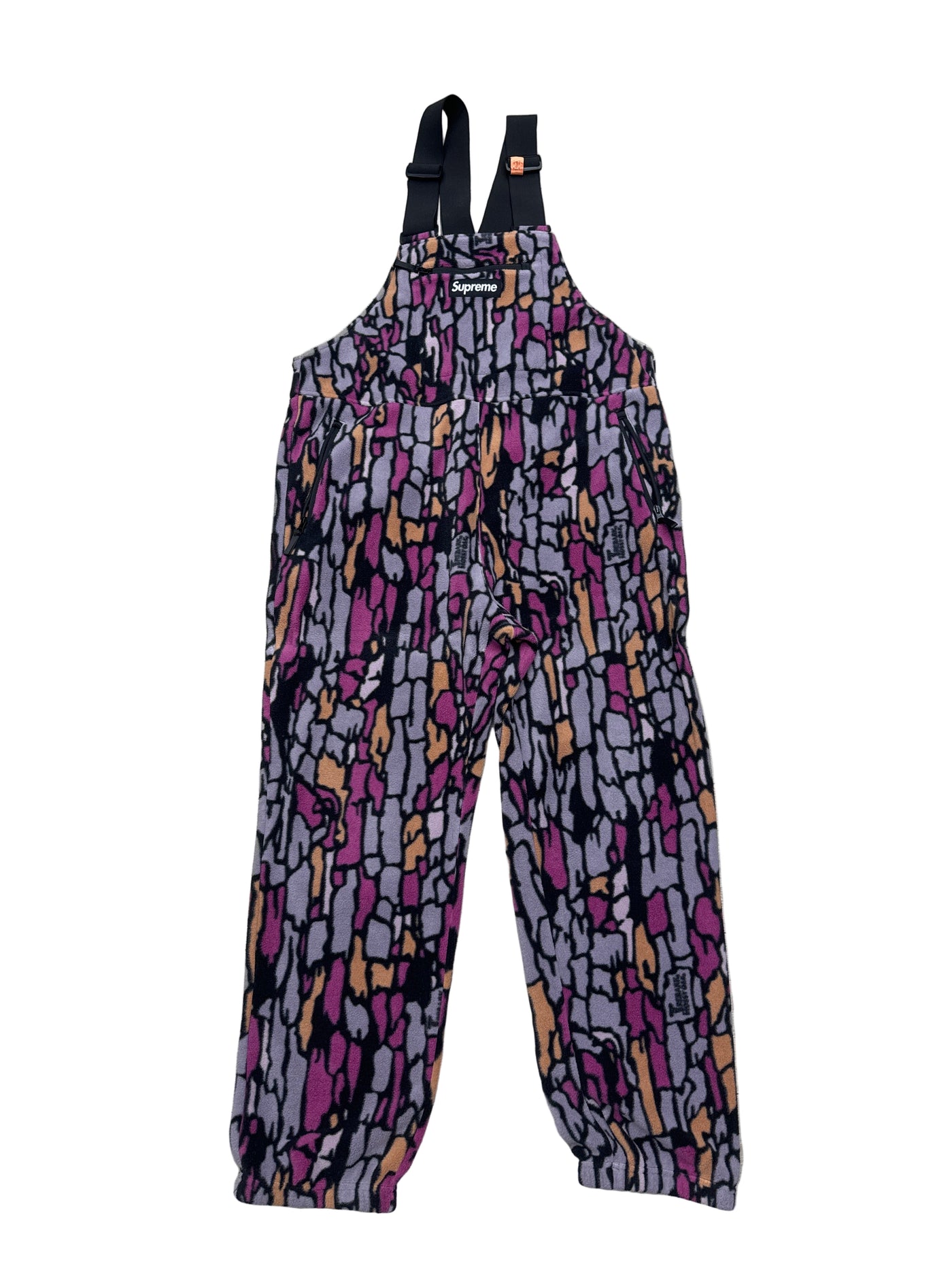Supreme x Polartec Overalls 'Purple Treebark Camo'